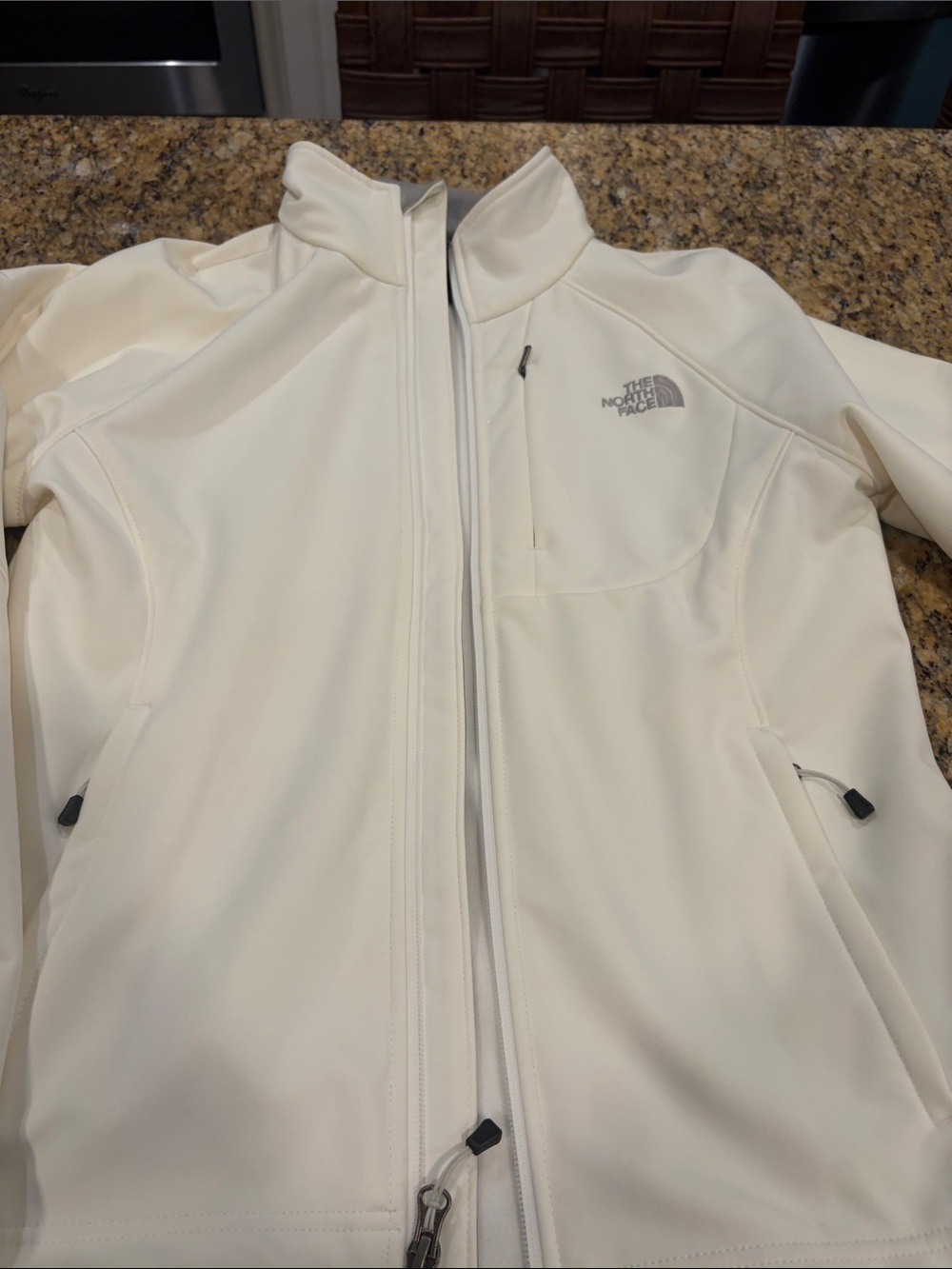 The North Face Women's Off-White Softshell Utility Jacket